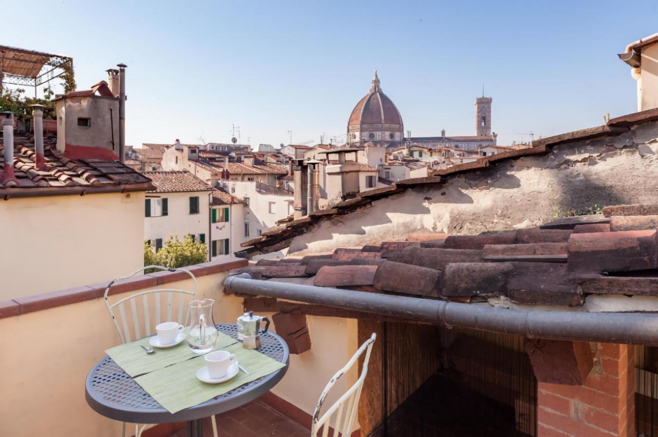 Ferienwohnung Lovenest With Terrace Duomo View Florenz Exterior foto
